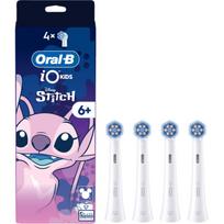 Oral-B iO Kids Disney Stitch Angel dantų šepetėlio pakaitinės galvutės vaikams 6 y+ 4 vnt.