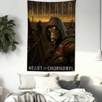 STALKER 2 Heart of CChornoby Hanging Bohemian Tapestry Hanging Tarot Hippie Wall Rugs Dorm Japanese Tapestry 74x94cm(29x37in) black