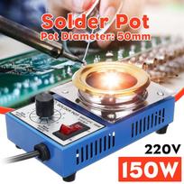 220V Lydmetalio vonia Lydymas Išlydymas Titano plokštė 50mm 1200-450 Celsijaus Elektriniai lituokliai 50W