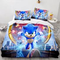 Hedgehog Boy Duvet Cover pillowcase Bedding Bedroom Decoration Children Gift adult Single Double bed Large SizeZip Duvet Cover 200x200cm oranžinė
