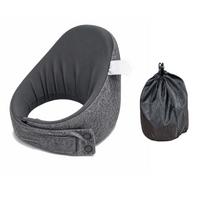 with Storage Bag Travel Portable Neck Pillow Noon Break Sleep Pillows  for Napping, Reading, Videos