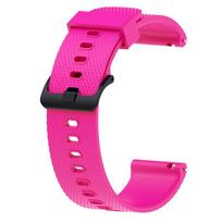 Silicone Sport Watch Band for Garmin Vivoactive 3 20mm raudona