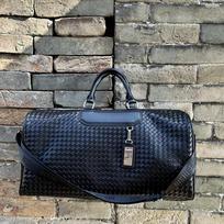 Large-capacity fashionable woven travel bag, carry-on handbag for business trips, trendy shoulder and crossbody bag Default juoda