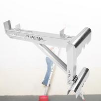 2PCS Ladder Jacks Adjustable Stabilizer Tripod Load Bearing Bracket Alloy Steel Ladder Stand Kit