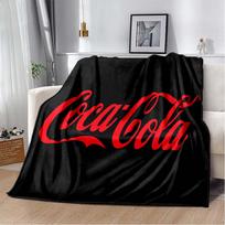 3D Nauja Madinga Spausdinta C-Coca C-ColaS Flanelinė Sofos-Lovoje Antklodė Biuro Lėktuvo Kelionės Iškylos Šilta Lovos Užtiesalas Antklodė Miego Dovana 80x120cm(31x47inch)