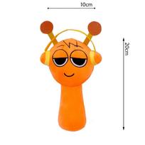 !Sprunki Plush Toys Sprunki Dolls Oren Wenda Sprunki Stuffed Doll Plush Stuffed Kids Christmas Birthday Gift Home Decors orange