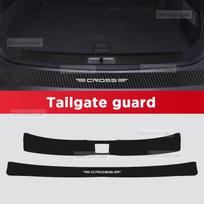 Car Carbon Fiber Door Sill Sticker  TOYOTA COROLLA CROSS Hybrid 2022-2024 Threshold Pedal Anti-scratch Decoration Accessories EZ0