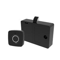 Fingerprint Cabinet Lock, Smart Biometric, Keyless Hidden File Drawer Wardrobe Child Safety Electric DIY Wooden Furniture Lock For Home Office As shown in the picture#1
