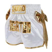 Vaikų ir suaugusiųjų Muay Thai šortai su lanko detalėmis Treniruočių Kovos Varžybų trumpos kelnės XXXS