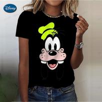 Moterų mielas katės rašto 3D spausdintas laisvalaikio trumpomis rankovėmis T-shirt XS white