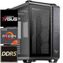 TopPC AMD Ryzen 7 (Zen 4) TUF Gaming Powered by ASUS, Ryzen 7 7800X3D, 32GB (2x16) DDR5, 2TB NVMe Gen4, no OS DATK323-1504744