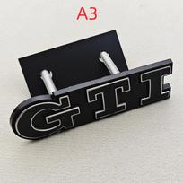 3D Metalinis Logotipas GTI Automobilio Priekinės Grotelės Ženklelis Emblema Dėl Plo Typ 9N3 6R G/olf 4 5 6 8 MK3 MK4 MK5 MK6 Automobilio Aksesuarai A3
