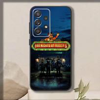F-Five Nights At -F-Freddys Fnaf   Telefono dėklas Samsung S25,S24,S21,S22,S23,S30,Ultra,S20,Plus,Fe,Note,10,9,5G Juodas dangtelis Samsung S21 s305G
