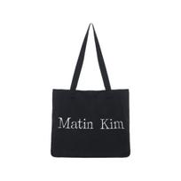 Matin Kim Fabric Big Ecobag Black ONE SIZE