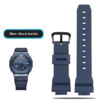 Dirželiai laikrodžiams Casio G-Shock GM-2100 GM-S2100 GA-2100 GM-5600/GA5600 silikoniniai vyriški sportiniai vandeniui atsparūs Laikrodžių priedai dirželis 16mm black