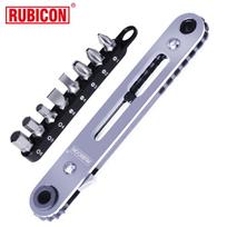 RUBICON RGH-9A Ratchet Screwdriver & Wrench Set gray