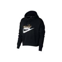 Nike su pašiltinimu džemperis su gobtuvu Retro sportinis džemperis moterims juodas L juoda
