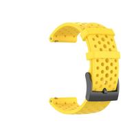 24MM Silikoninė apyrankė SUUNTO 7/9/9 BARO/SPARTAN SPORT Laikrodžio juosta Apyrankė SUUNTO D5/SPARTAN SPORT WRIST HR Riešinė Correa 24MM-L yellow