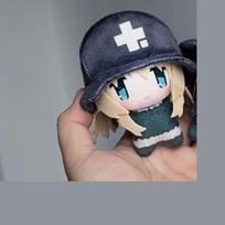 10Cm Last Tour Yuri Plush Doll With Hat Anime Shoujo Shuumatsu Ryoko Stuffed Toy Collect Chito Peripherals Toys Birthday Gift 10cm gray