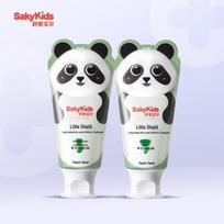 Saky Panda Children's Probiotic Anti-Cavity Toothpaste black