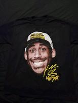 Black Mamba Big Face Print Short Sleeve Cotton T Shirt Unisex Unisex Summer Vintage Y2k Tee Fashion Casual Streetwear 2XL gray