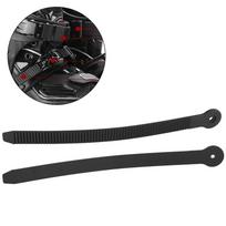 2PCS With Screws And Nuts Roller Skate Accessories Portable T Shape Belt  For Roller Skating Shoes black