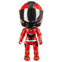 Motorcycle Rider Action Figure Toy Exquisite Helmet Driver Model Desktop Ornament Motorcycle Enthusiast Gift