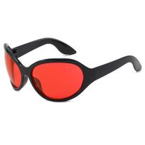 Oversized Y2K Steampunk Sunglasses Women Luxury Brand Designer Oval Sun Glasses Men Cyber Punk Eyewear Shades De Sol Oculos only 1pcs sunglasses