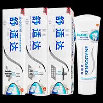 Sensodyne ProNamel Whitening Toothpaste, 3 x 100g white