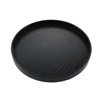 Apvalus 21cm/24cm/27cm/30cm Tradicinis virtuvės indas Kinų stiliaus užkandžių lėkštė Laikymo padėklai Arbatos padėklas Salotų dubuo Padėklas brown