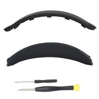 Pakeičiami ausinių ausų pagalvėlės, ausų dangteliai Sony WH-XB910N ausinėms Black Mesh Headband gray