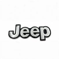 Jeep Metal Car Emblem for Wrangler, Renegade, Compass, and Cherokee - Hood & Rear black