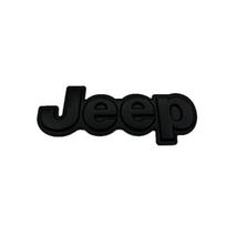 Jeep Metal Car Emblem for Wrangler, Renegade, Compass, and Cherokee - Hood & Rear black
