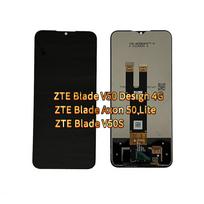 LCD Screen and Digitizer Full Assembly For ZTE Blade V50 Design 4G Axon 50 Lite  Blade V50S gray