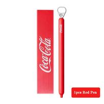 KACO Coca-Cola Collab Press Pen,Cherry Pull-Tab High-Quality 800M Writing Length Quick Drying Ink0.5mm For study/office/creative red