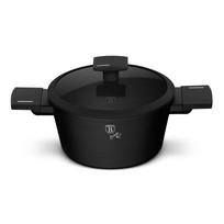 Puodas su dangčiu Berlinger Haus Mate Black, BH/8187N, 20 cm, 2,5 l