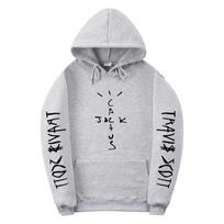 Travis Scott Cactus Jack Unisex Fleece Hoodie XL gray