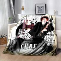 The Cure Sports Antklodė, Lengva Šilta Izoliacija Sofai Lova Biurui Automobiliui Kelio Antklodės, Decke, couverture, stragulum 100x150cm gray