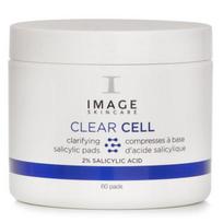 IMAGE Clear Cell Clarifying Salicylic Acid Pads white