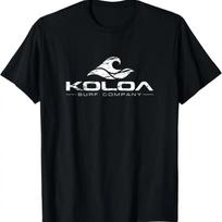 Koloa Surf Vintage Wave Logo Lightweight, Graphic T-Shirt L black