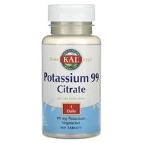Potassium 99 Citrate, 99Mg, 100 Tablets
