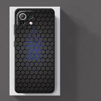 Funda Phone Cover Case for Xiaomi Poco F8 F3 M3 M4 M7 Pro M5 F1 C61 C75 X3 X4 X5 X7 Pro C50 C71 Geometric Carbon Fiber Poco X3 Pro black