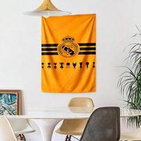 Real Madrid Aesthetic Tapestry Rustic Farmhouse Perfect for Reading Corner Dorm Wall Balcony Multipurpose Tasseled Design Ideal Gift for Housewarming 100cmx150cm