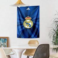 Real Madrid Aesthetic Tapestry Rustic Farmhouse Perfect for Reading Corner Dorm Wall Balcony Multipurpose Tasseled Design Ideal Gift for Housewarming 100cmx150cm