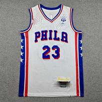 2026 Season NBA 76ers Embroidered Basketball Jersey No.23 S-XXL M