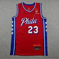 2026 Season NBA 76ers Embroidered Basketball Jersey No.23 S-XXL XXL