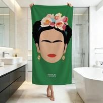 Emotional F-Frida KahloS Towel Five-Star Hotel Quality Eco-Friendly Ultra Soft Thick Towels & Beach Towels 75X150cm