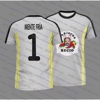 Amador Recio Futbolo Marškinėliai Jūros Gėrybės Krevetės Recio Spausdinimas T-shirt S