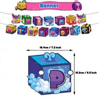 Blox Fruits Birthday Party Decor Game Box Set European And American Style Ideal For Birthdays And Children's Day Banner