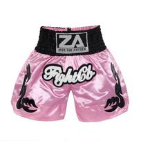 Solid Color Boxing Shorts Muay Thai Kickboxing MMA Training Kids Adults XS black